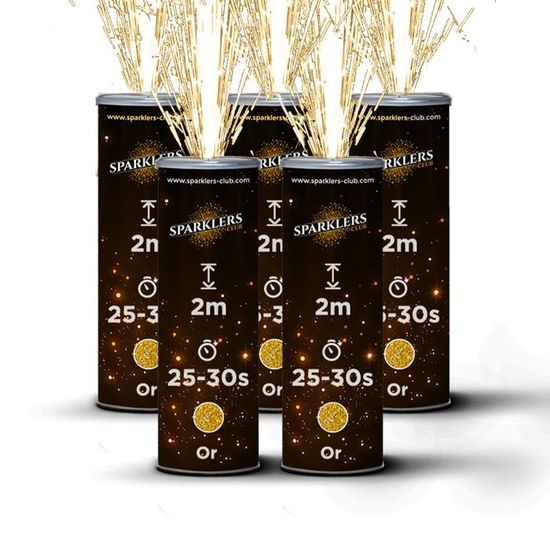 Jets De Scène 2 Mètres 30 Secondes Argent-Hauteur De L'effet 2 Mètres