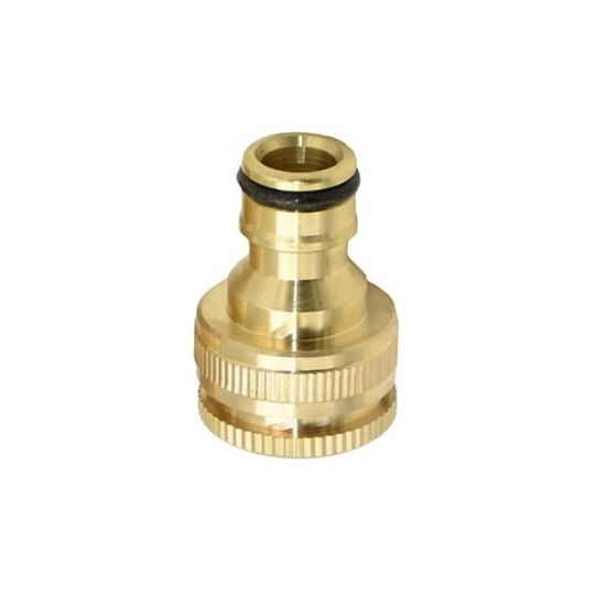 10 Bouchons Laiton Filetage Femelle - 1/8" à 3/4" - Pour Plomberie, Chauffage, Robinet - Bouchons Borgnes Hexagonaux