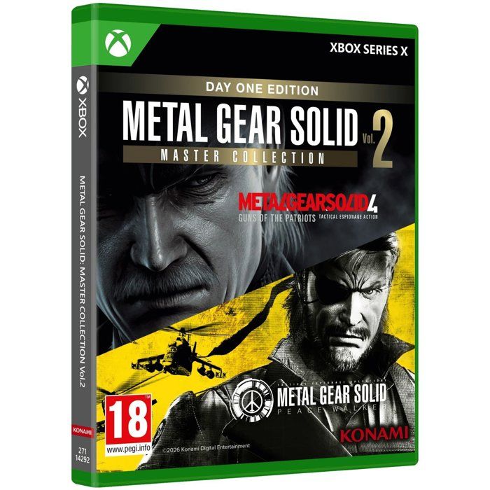 Metal Gear Solid Master Collection 2 D1 XSX - vue 1