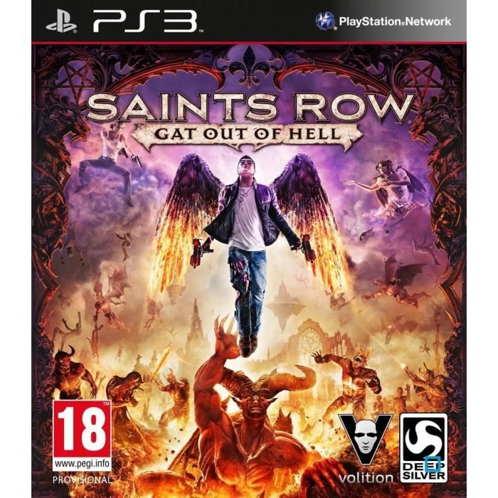 Saints Row Gat Out Of Hell First Edtion Jeu PS3