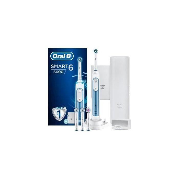 Oral-B Smart 6600 Blue Brosse à Dents électrique Rechargeable
