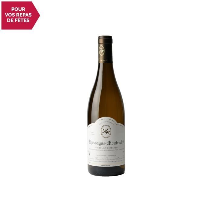 Chassagne-Montrachet 1er Cru La Romanée Blanc 2018 - 75cl - Domaine Bachelet-Ramonet - Vin AOC Blanc de Bourgogne - Cépage