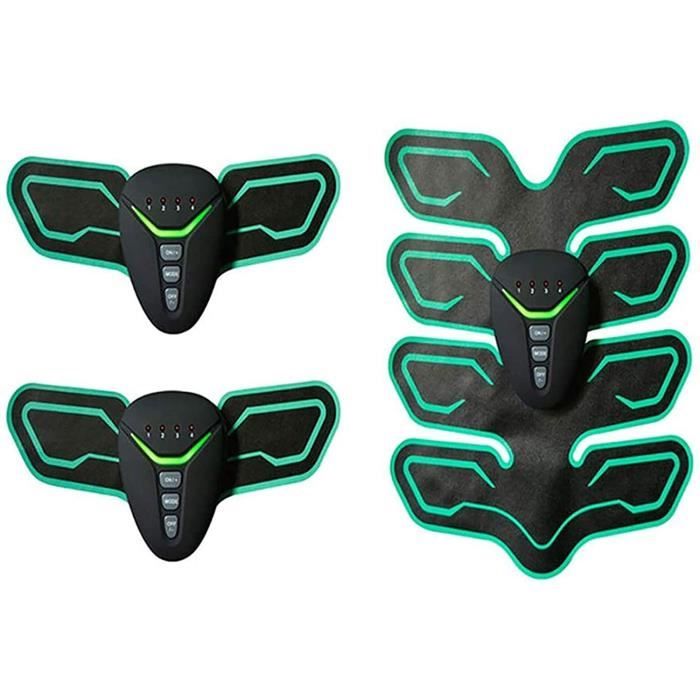 EMS Masseur Abdominal, Abdos Appareil Abdominale, Electrostimulateur Musculaire EMS Abdominale Abdominal Femme, Stimulateur Musculai