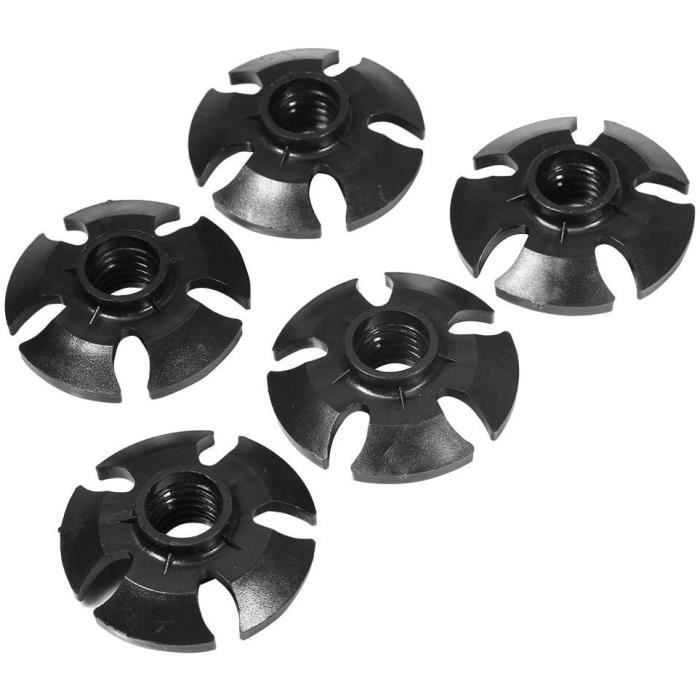 5PCS baton de marche accessoires, embout baton ski, embout baton de marche embout de baton ski Bacircton de randonneacutee en ca