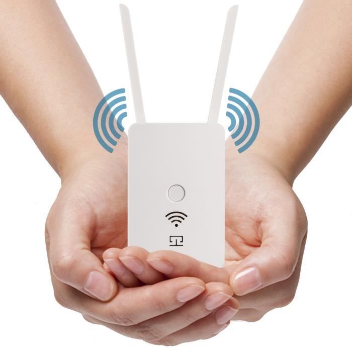 Amplificateur WiFi Pro 300Mbps Répéteur Wi-Fi Wifi Extension de couverture du signal Répéteur 2.4G Mi Routeur sans Prise américaine