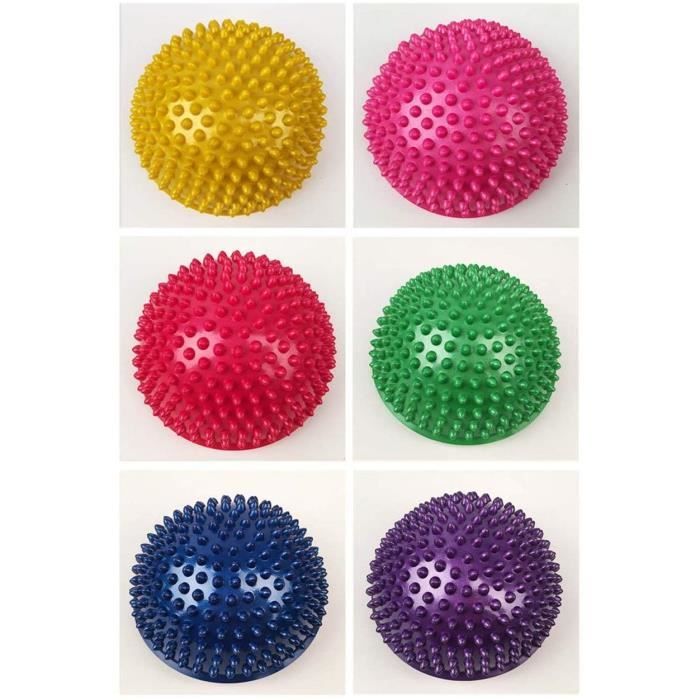 GYM BALL DemiRond Cercle Fitness Yoga Ball Training Gym Massage Fitness Balls Relax Muscle Balls Flexibiliteacute Balance Sport580