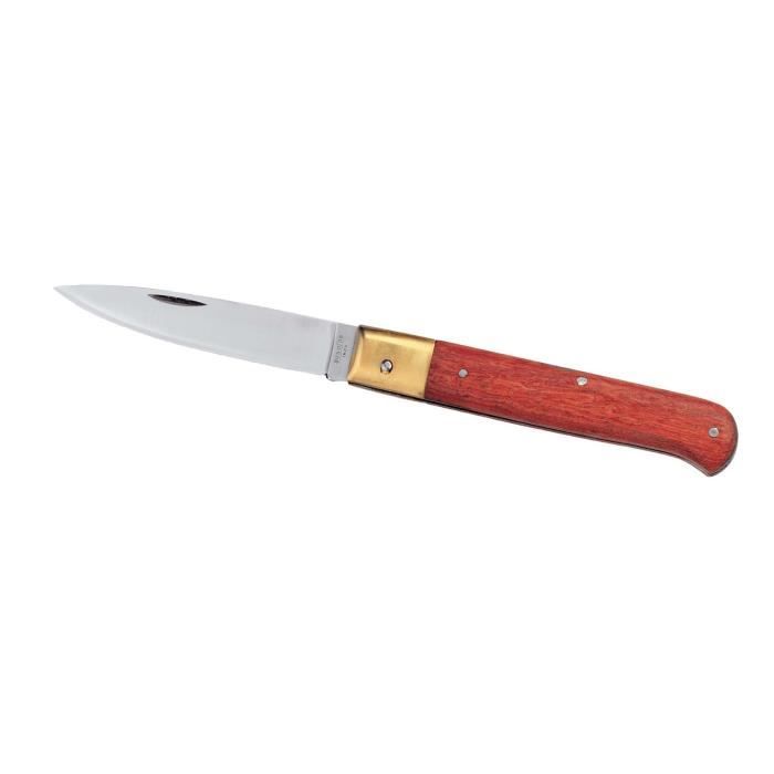 COUTEAU DE POCHE MODÈLE CALABRAIS AVEC LAME EN ACIER INOX ET MANCHE EN BOIS DE 23 CM
