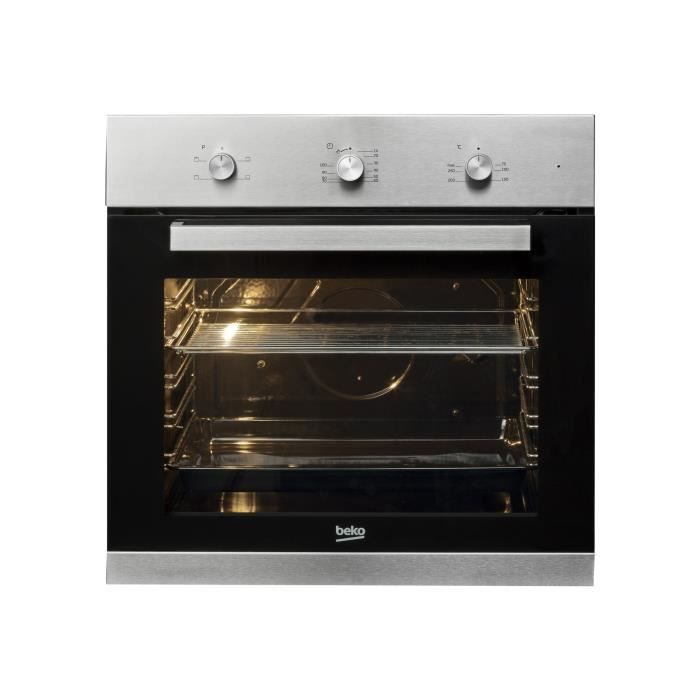 Beko BIC22100X Four intégrable niche largeur : 56 cm profondeur : 55 cm hauteur : 59 cm classe A métal