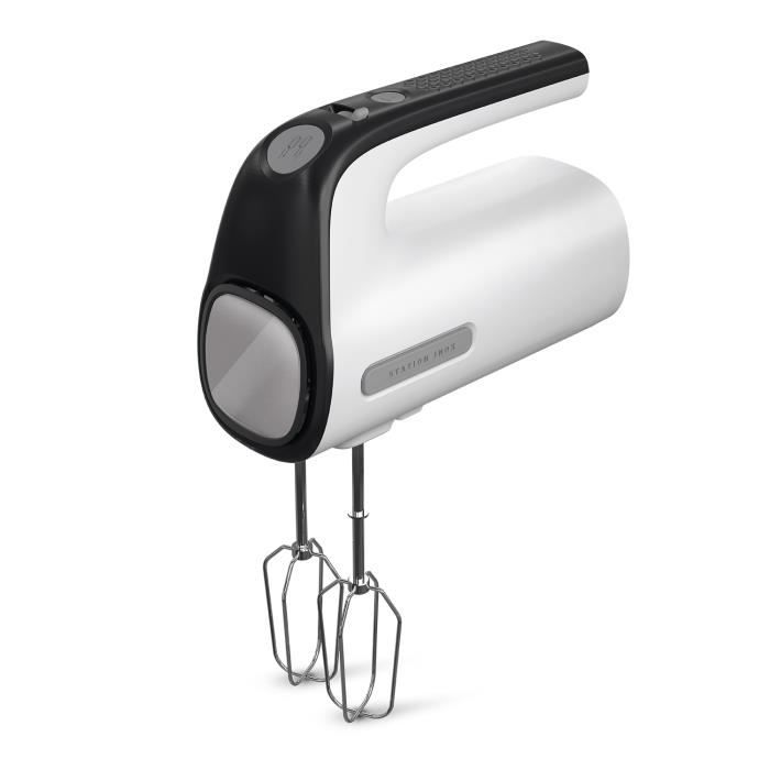 Batteur électrique de pâtisserie Taurus Station Inox de 500W avec 5 vitesses + Turbo