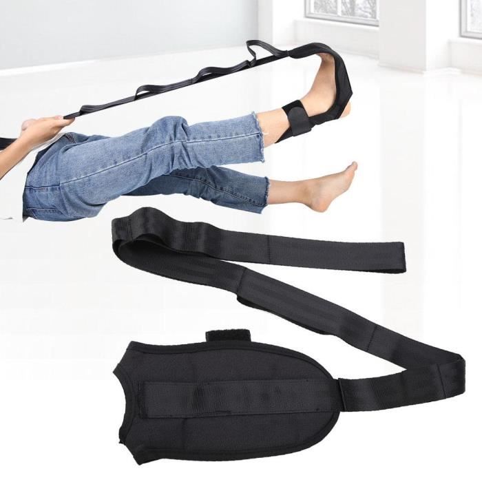 Yoga Ceinture Sangle Correction Hémiplégie et Cheville Étirement du Ligament Entraînement de Rééducation Fitness