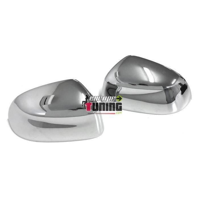 2 COQUES COUVRE RETROVISEURS CHROMEES BMW X5 TYPE F15 (04325)