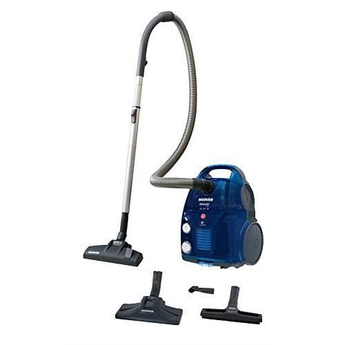 Hoover Sensory Evo so50par aspirateur traîneau Dual, 3.2 liters, 72 decibeles, Lake Blue Transparent Sensory Evo SO50PAR