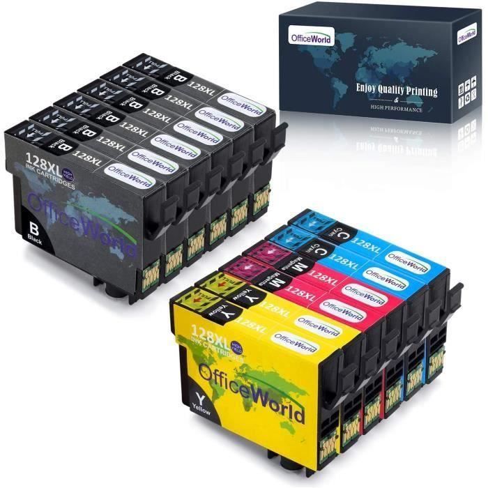 cartouche d encre epson t1285 t1281 t1282 t1283 t1284 compatible Epson Stylus SX235W SX445W SX420W