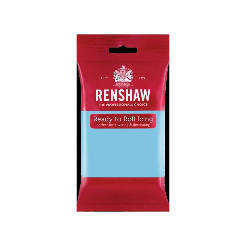 Pâte à sucre Bleu Bébé 250 g Renshaw Regalice