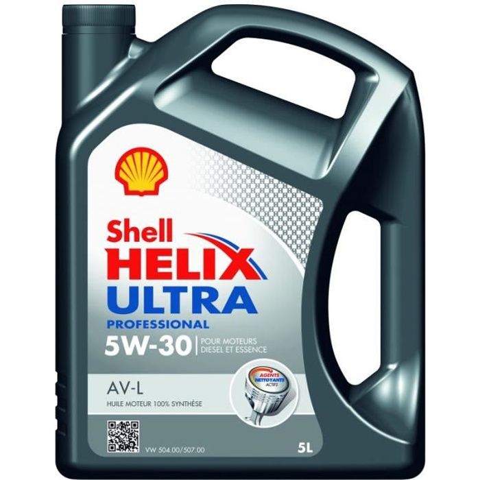 Shell Helix Ultra Pro AVL 5W30 5L Huile Moteur Essence et Diesel