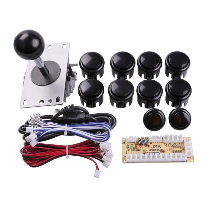 USB Carte de Circuit Imprimé Joystick D'Arcade DIY Sanwa Joystick Accessoires Carte Bouton Commutateur PC Joystick Accessoires