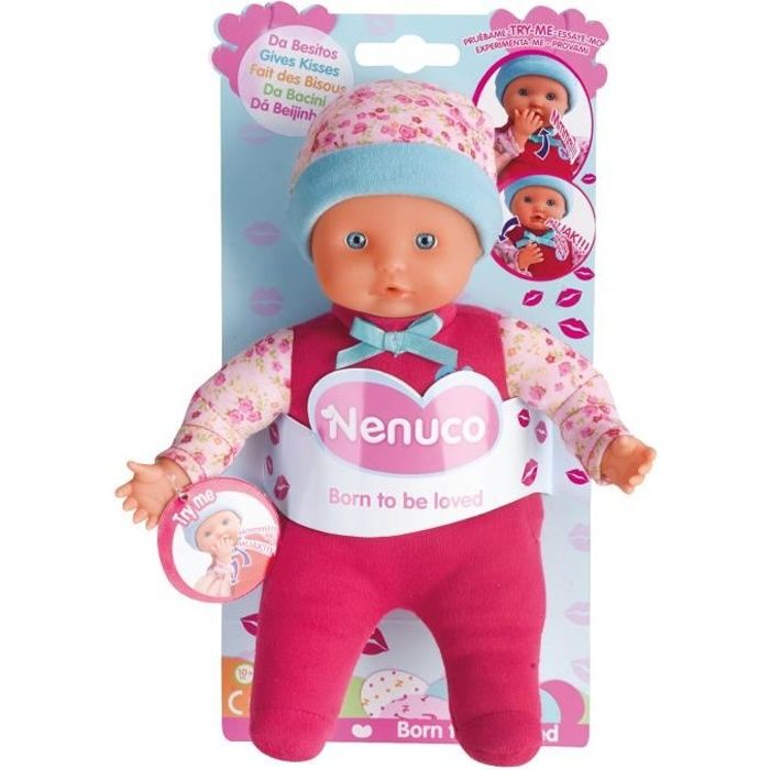 Nenuco - Fait des bisous - poupon interactif 25 cm
