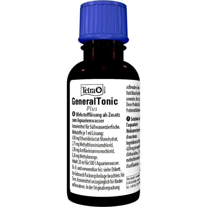 TETRA Medica GeneralTonic Plus 20 ml - Pour poisson