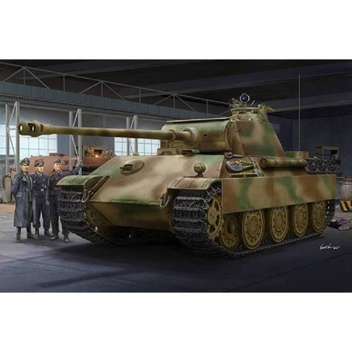 Maquette Char German Sd.kfz.171 Panther Ausf.g - Late Version - TRUMPETER