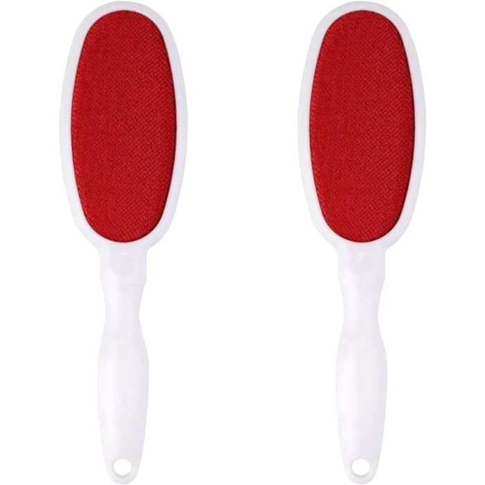 Comparer les prix de Lot de 2 Brosses Anti-Peluches Double Face Brosse Anti Poils Animaux Brosse Manuel Anti Poil Brosse pour Enlever Les Poils PZCC