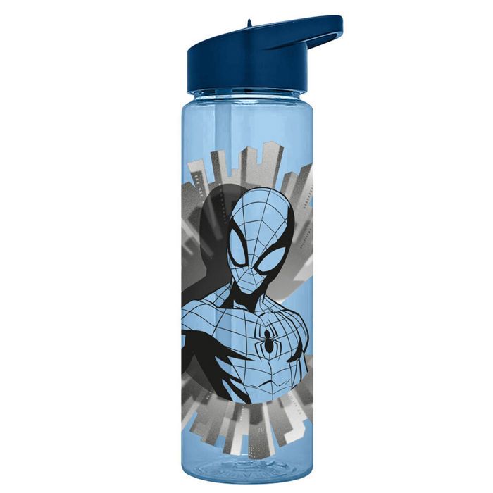 Gourde Isotherme Enfant Spiderman 400ml - Disney, Aluminium, Bleu, Neuf, France