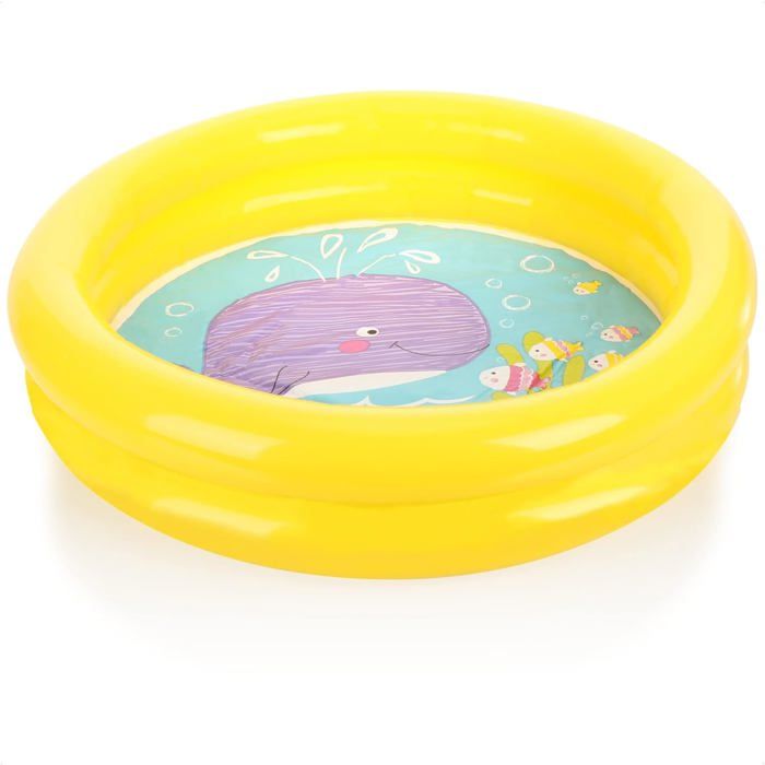 NAVARIS PISCINE GONFABLE Bebe Enfant - Pataugeoire Gonflable Jardin