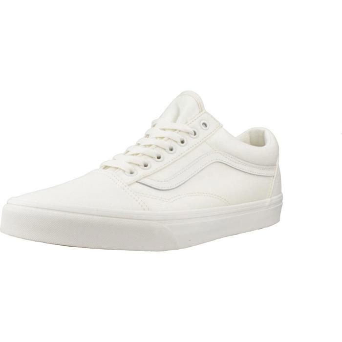 Vans Sport > Zapatillas Hombre Modèle Chaussure Vans Modèle Old Skool Linen - Coleur Blanc