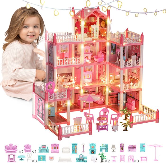 Ensemble 28 Pièces Mobilier Maison De Poupée 1:12 – Salle De Bain Et Buanderie, Résine, Dès 3 Ans