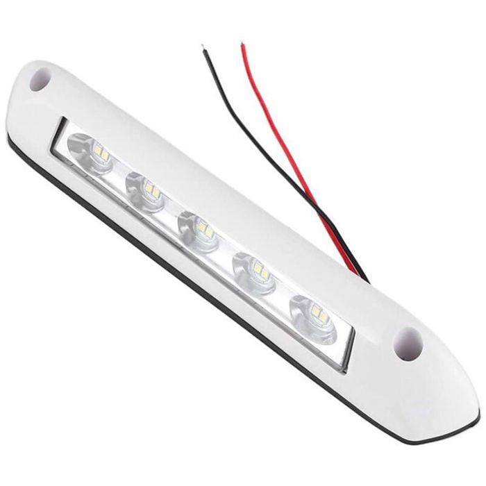 Éclairage LED extérieur pour camping-car - 8 W universel 12 V/24 V étanche pour auvents porches et bars de camping-carOUYLAF
