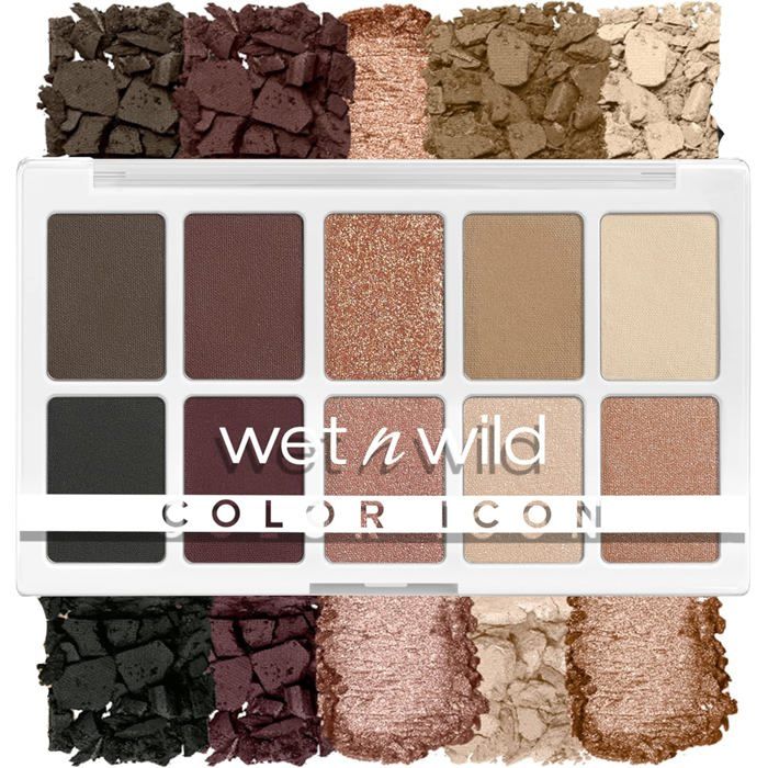 Palette 10 Nuances Color Icon, Palette De Fards À Paupières, 10 ...