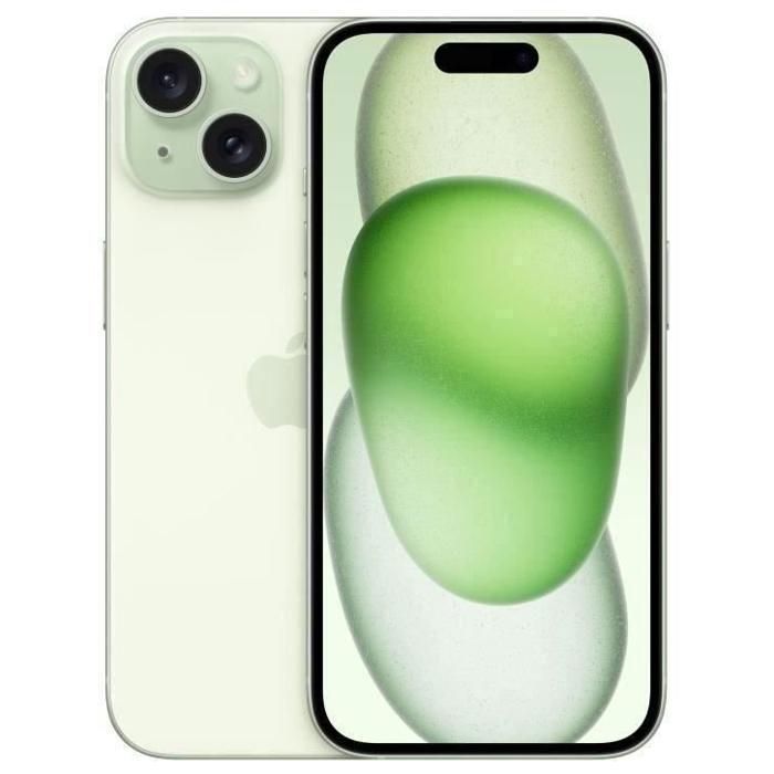 Apple iPhone 15 256 Go Vert - vue 5