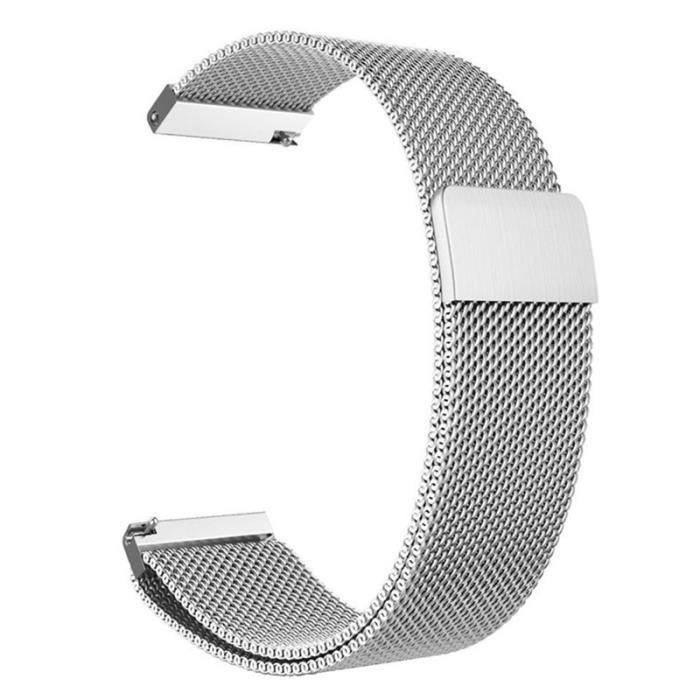 Gear s3 classic Milan Silver Bracelet en acier inoxydable Cdiscount Telephonie