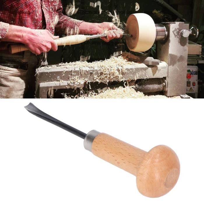 Ciseau à bois Couteau à Bois Ciseau à Découper le Bois Gouge Droite ...