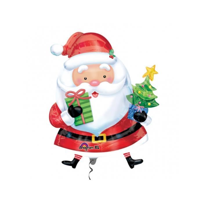 Ballon Aluminium Geant Pere Noel Achat Vente Ballon Decoratif Cdiscount