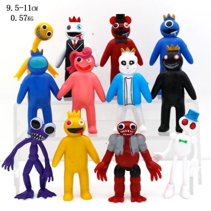 Rainbow friends lot de 8 figurines - Cdiscount