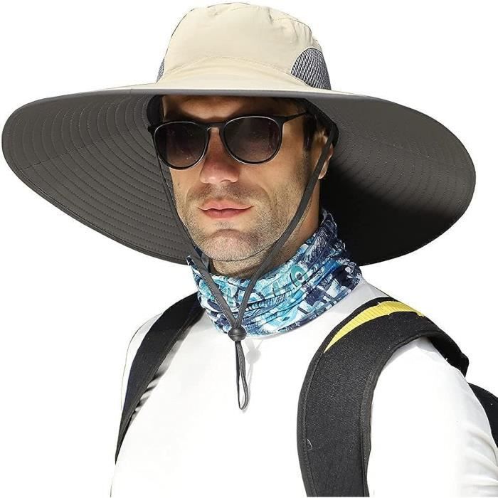 Cappello Da Pesca Con Sottogola - Pieghevole, Impermeabile, Per Sole E Vento