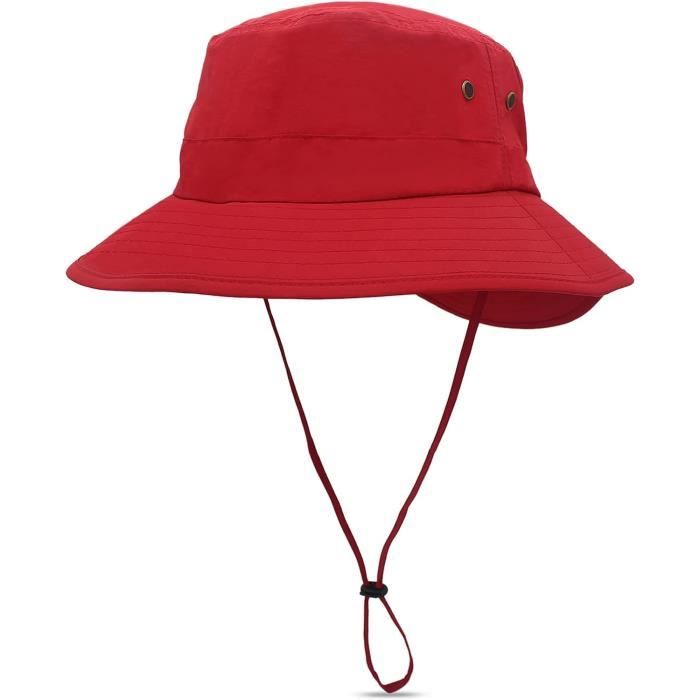 FYting Bucket Hat - Chapeau De Soleil Unisexe Imperméable Et Pliable Pour Outdoor (Vert Armée)