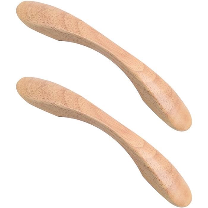 Poignée De Meubles En Bois Massif,Poignée De Placard Arc En Forme De Poignée De Meubles En Bois Massif,Poignée De Placard Arc En Forme De