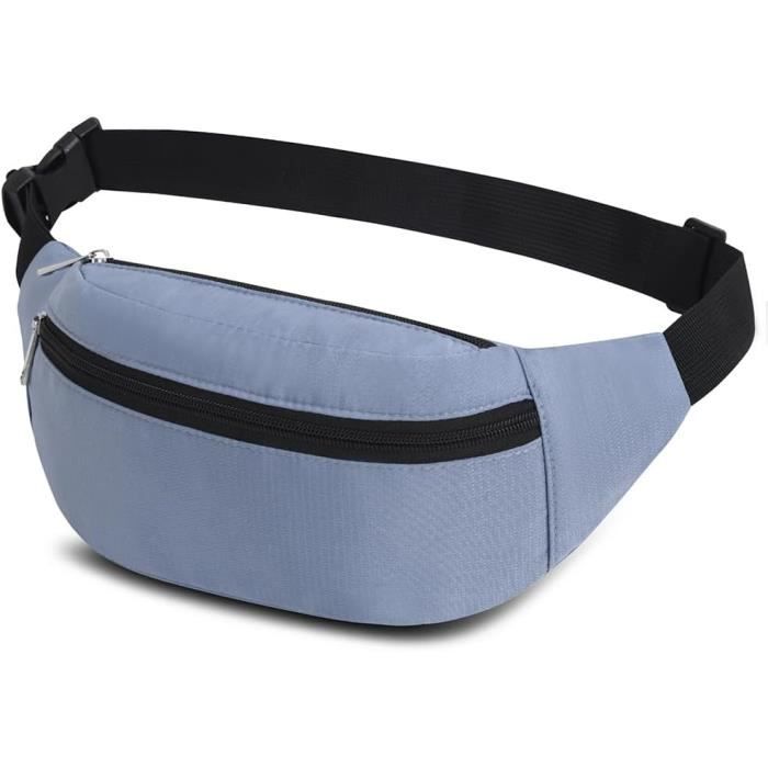 Sacs Banane Ville De Securite Pour Voyage Randonnee Homme Femme Acs De Sport Velo A Dos Waist Fanny Pack Running Outdoor Spo q136 Bleu Clair Cdiscount Bagagerie Maroquinerie