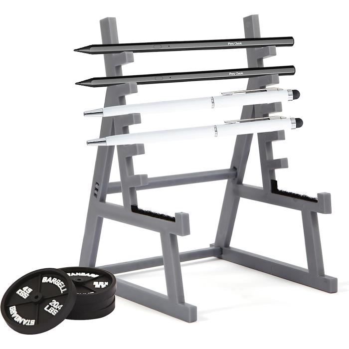 Rack à squat réglable supports pour barres haltères longues