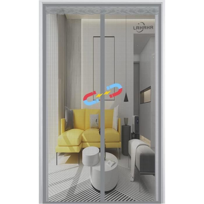 Moustiquaire Fenêtre Magnétique, 280 X 300 Cm Auto-AdhéSif