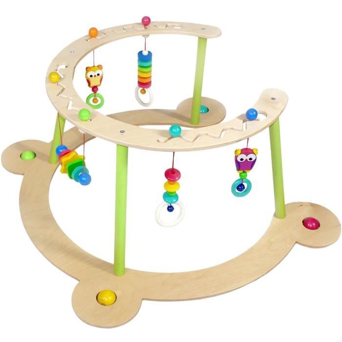 Hess Portique trotteur d Eveil Hibou en Bois Cdiscount Sport