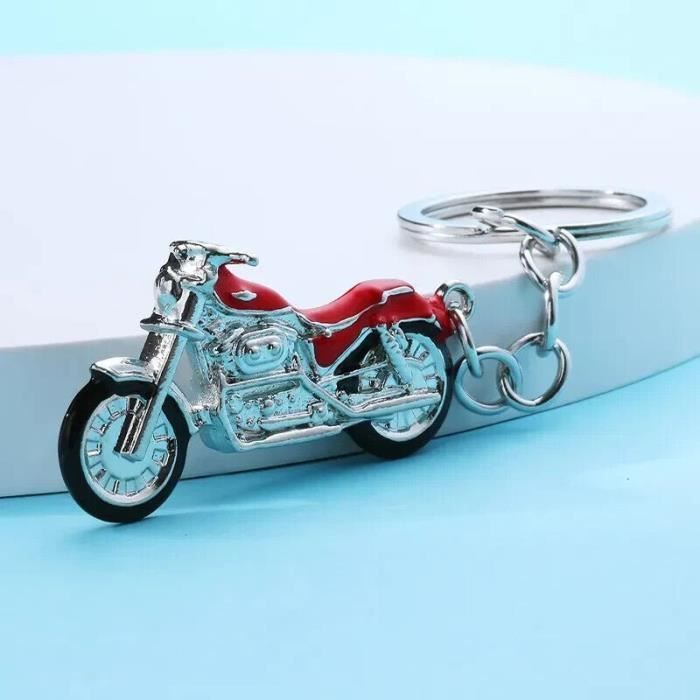 Porte-clés Pendentif Moto – Breloque Créative Pour Sac, Porte-clés – Cadeau Couple, Fan De Moto