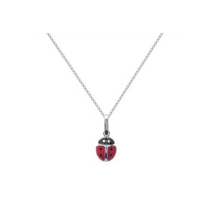 Ambre Et Argent Coccinelle - Boutique Histoire De L'ambre