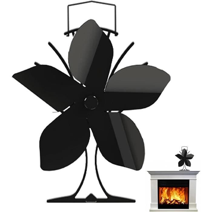 Ventilateur pour poêle à Bois Ventilateur Silencieux pour poêle à
