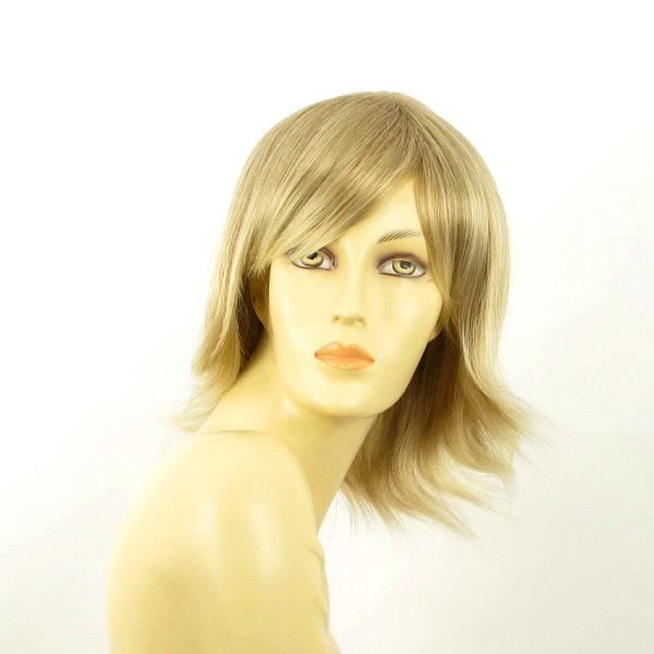 Perruque Courte Synthétique Blonde Méchée – Modèle Lady 15t613 – Taille Moyenne, Texture Bouclée – Neuf Avec étiquettes