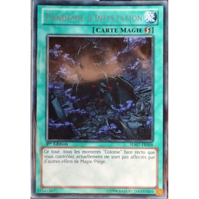 Occasion card yu gi oh infestation infection ha07-fr030 1ère edition