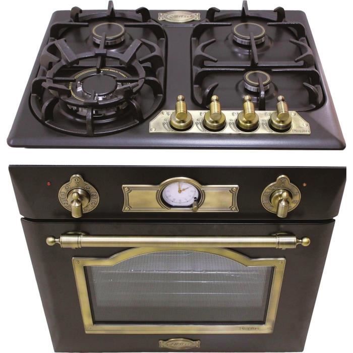 Kaiser Empire EG 6345 Em Gaz Four encastré 67L + Plaque Gaz 60 cm