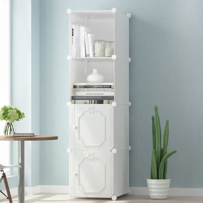 Organisateur De Rangement Bureau Furinno Hermite - 3 Compartiments, Blanc, Dimensions 31,6x23,5x14,6 Cm - 3