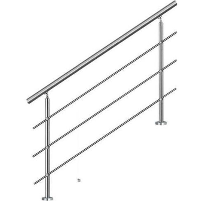 Norme Garde Corps Fenetre Etage Bc Elec Ahm1203 Main Courante D Escalier 120cm Balcon